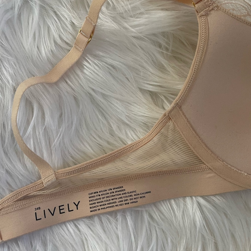 The Lace Lively no wire push up bra 34B - Picture 5 of 7